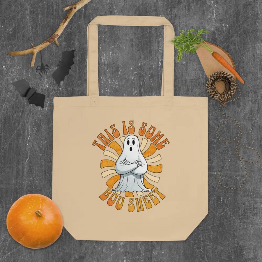 This Is My Boo Sheet Eco-friendly Tote Bag product image (5)