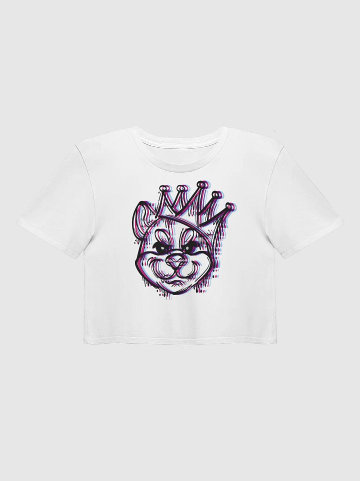 GLITCHY DOG | CROPPED TOP product image (1)