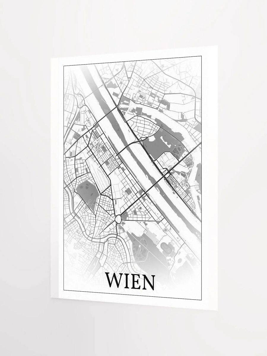 Wien, Austria, city map print product image (7)