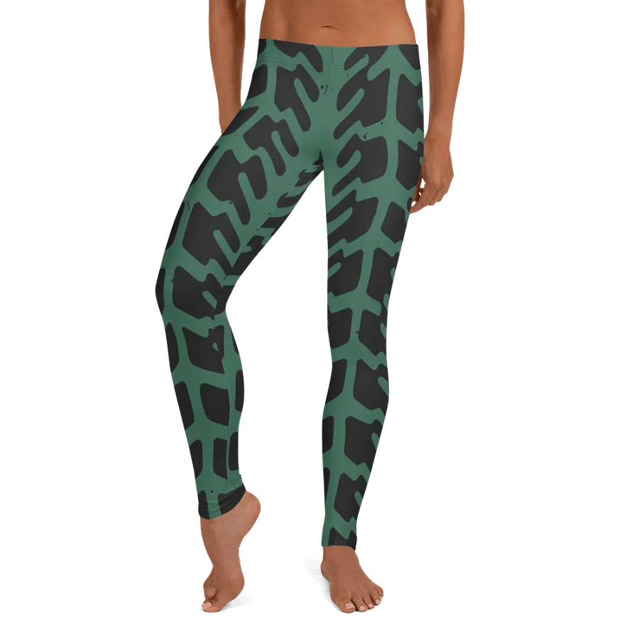 Green Tracks All-Over Leggings product image (9)