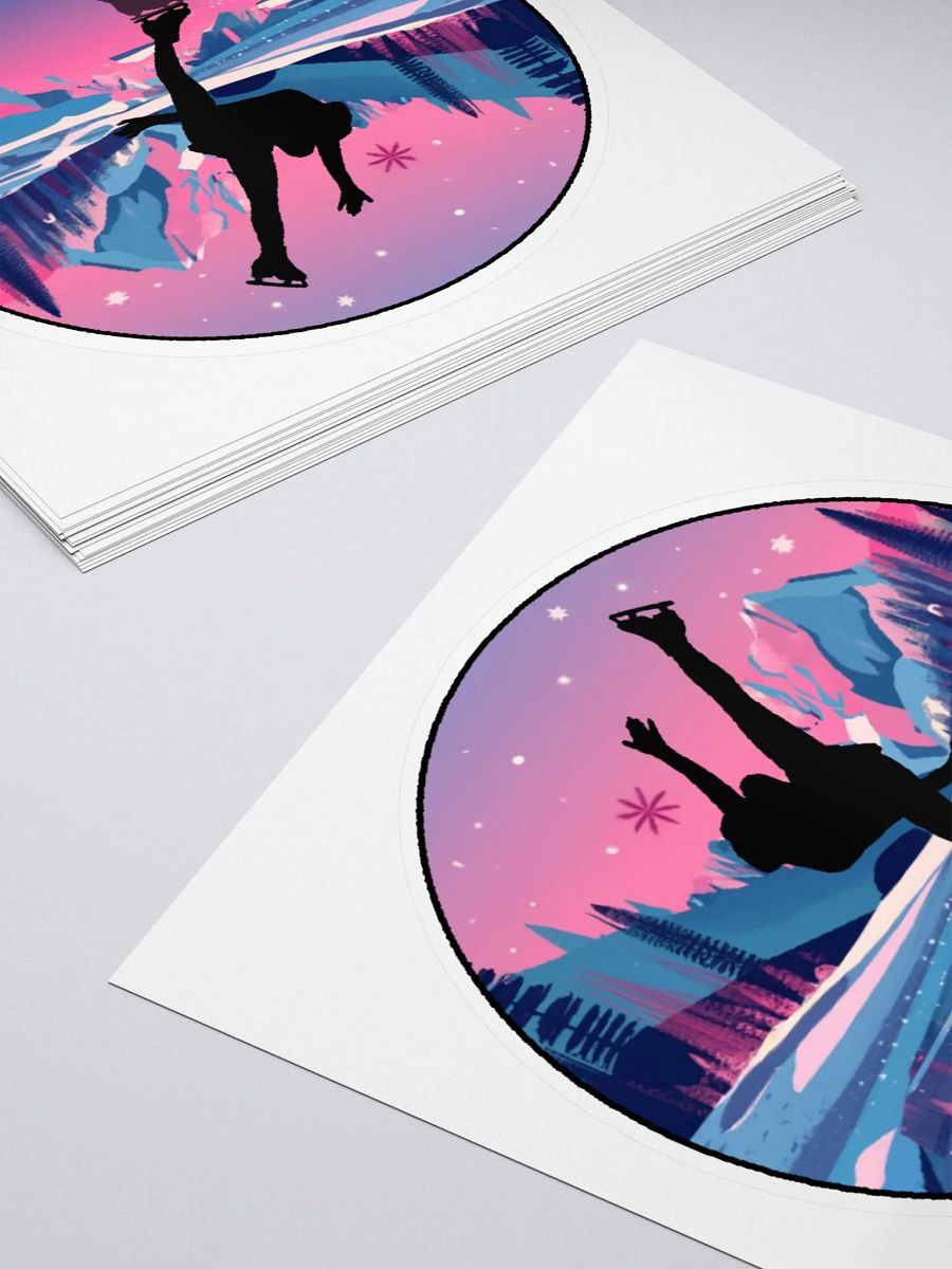 Ice Queen Spiral Sticker product image (4)