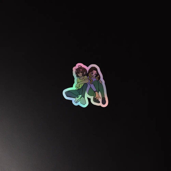Blake and Naomi Collab Holographic Sticker Set product image (4)