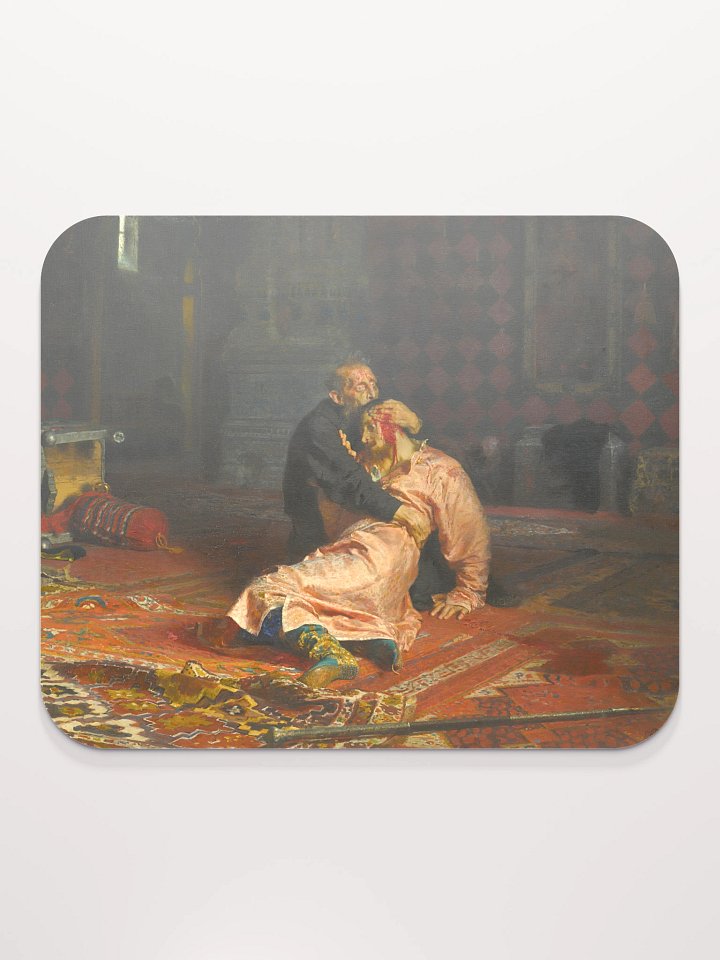 Ivan The Terrible and His Son Mouse Pad product image (2)
