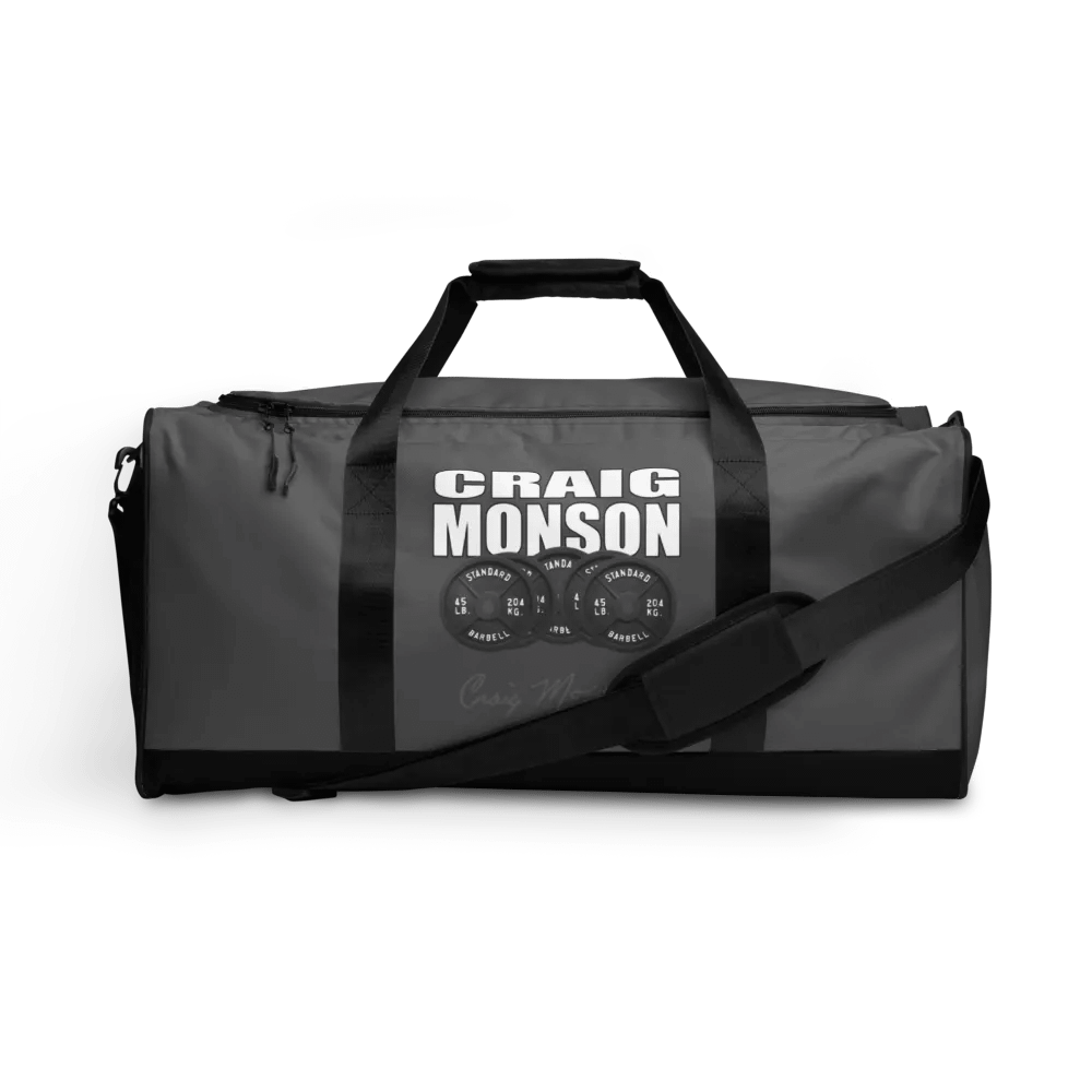 Craig Monson Barbell Signature Collection Gray Gym Bag product image (1)