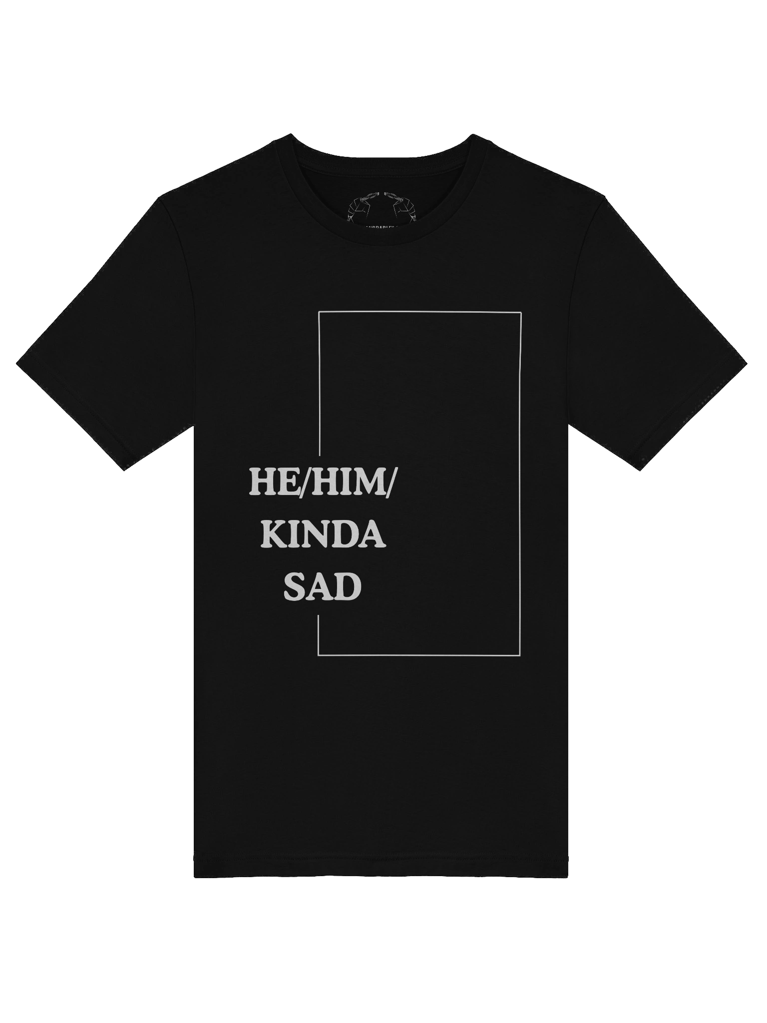 He/Him/Kinda Sad Tee product image (5)
