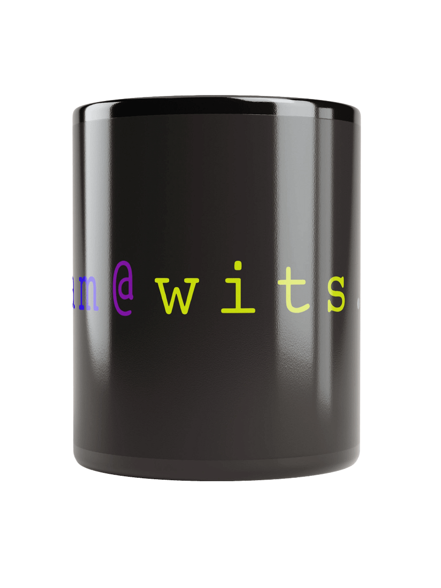 wits end mug black-no logo product image (2)