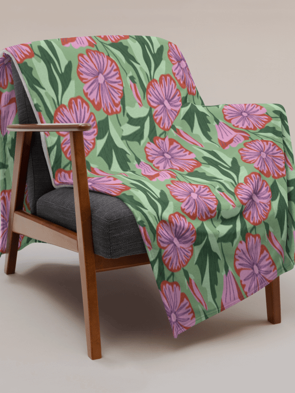 Flower Power Hour | Throw Blanket product image (1)
