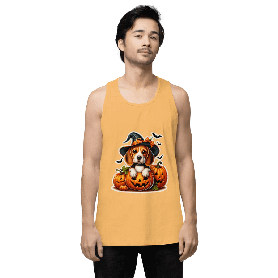 Halloween Pumpkin Beagle - Tank Top product image (99)
