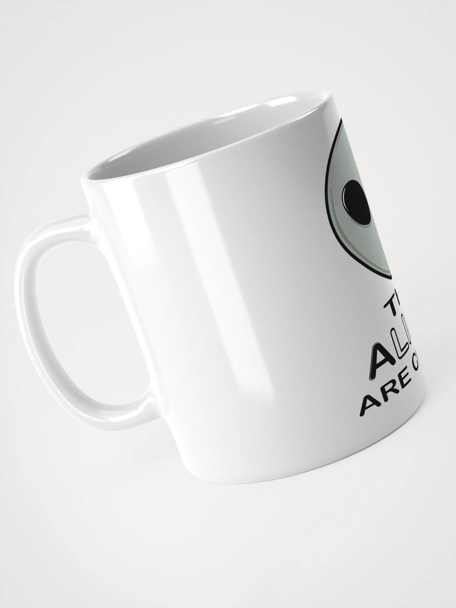 The Aliens Are Coming! #1 - White Glossy Mug product image (4)