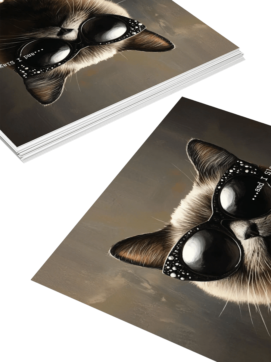 ...and I Slay: Square Sticker product image (4)
