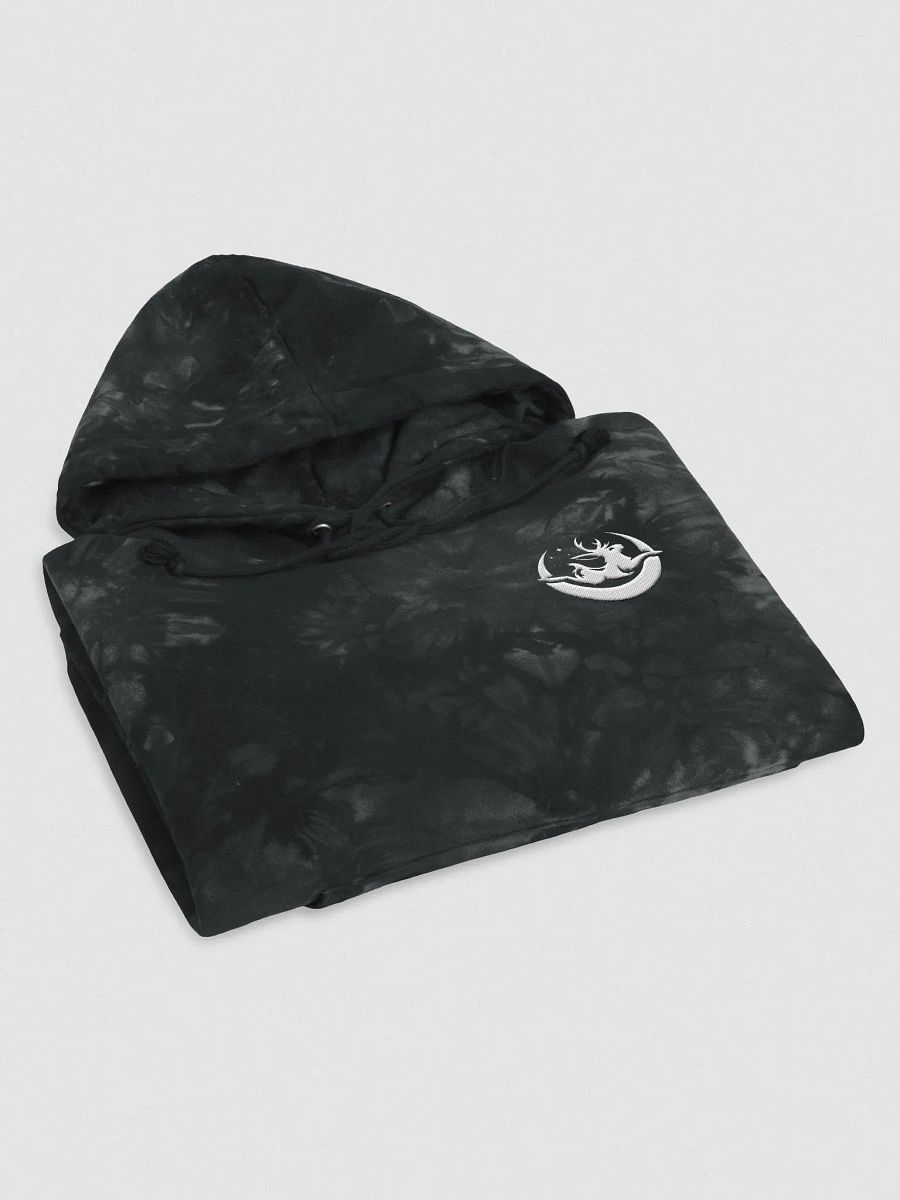 Moonbound Jackalope Embroidered Tie-Dye Hoodie product image (3)