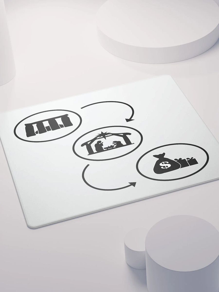 The Evolution of Christmas - Gaming Mouse Pad product image (4)