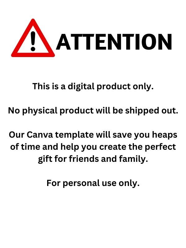 60 Reasons Why We Love You Photo Collage Canva Template product image (9)