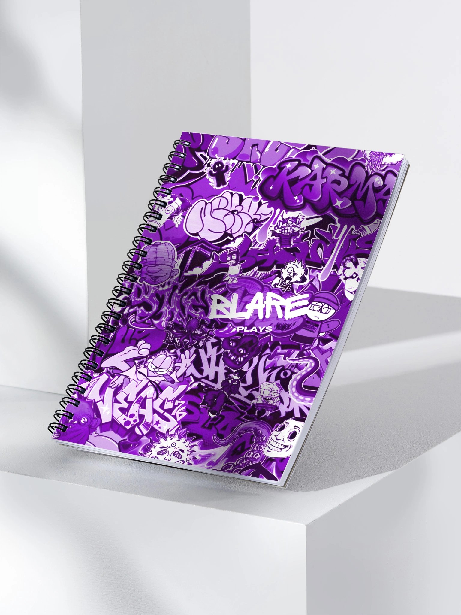 Graffiti Fusion Spiral Notebook product image (3)