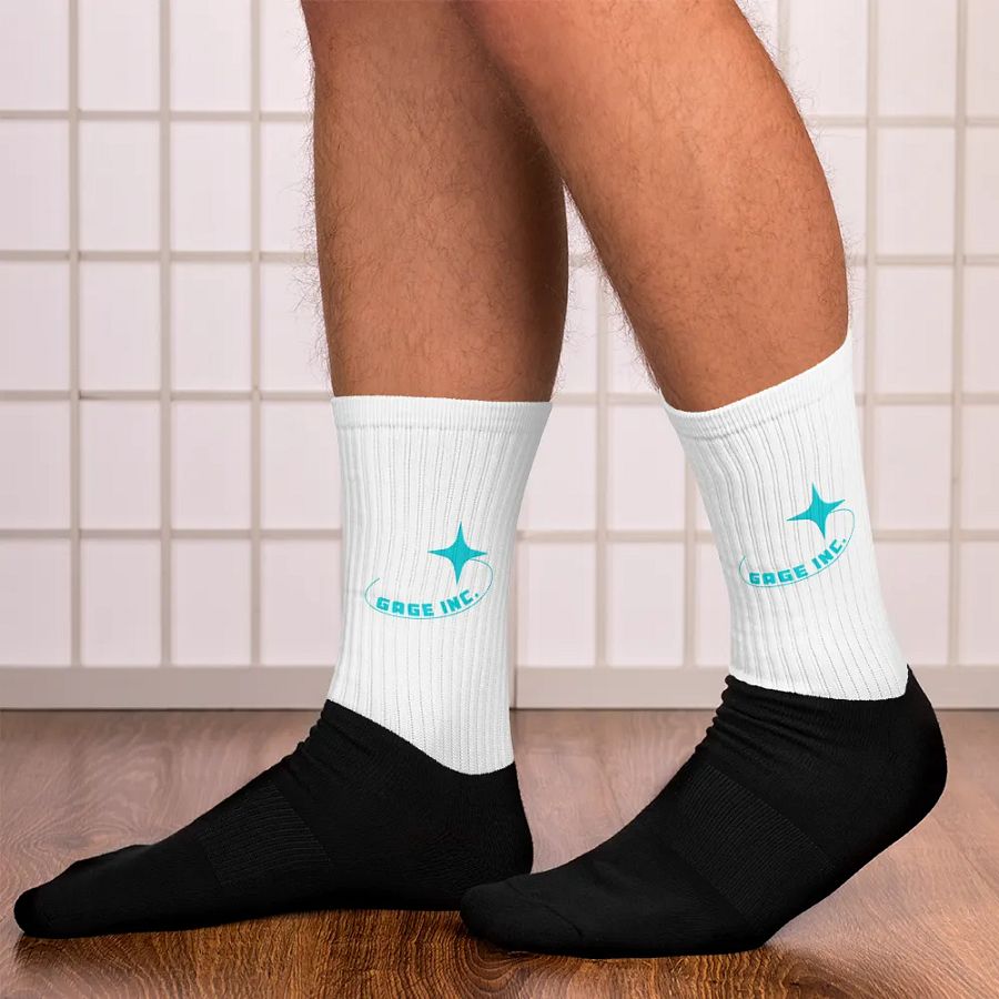 Gage Inc. Black Foot Sublimated Socks product image (12)