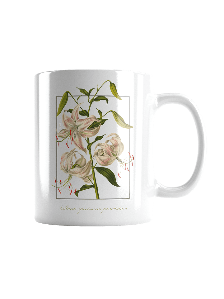 Japanese Lily Ceramic Mug product image (2)