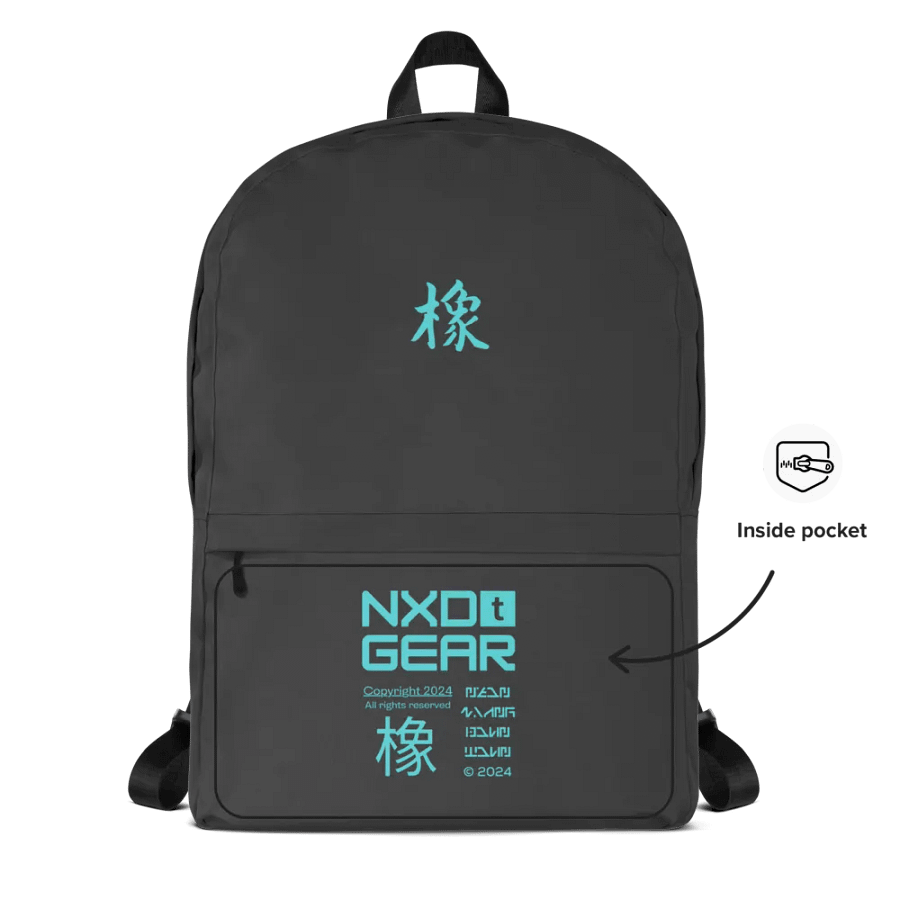 NXDt - XNG - Water-Resistant Backpack product image (4)