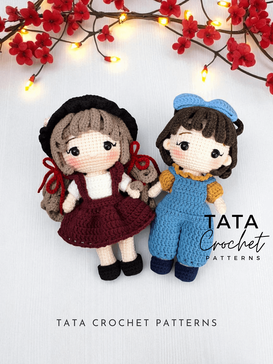 PDF -♡- Doll Dress Up & Transformation -♡- Version 1 -♡- Amigurumi Doll Crochet Pattern product image (4)