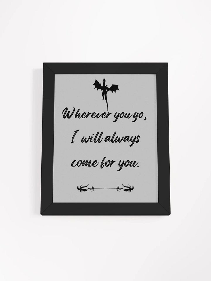 Dragon's Oath Framed Poster product image (3)
