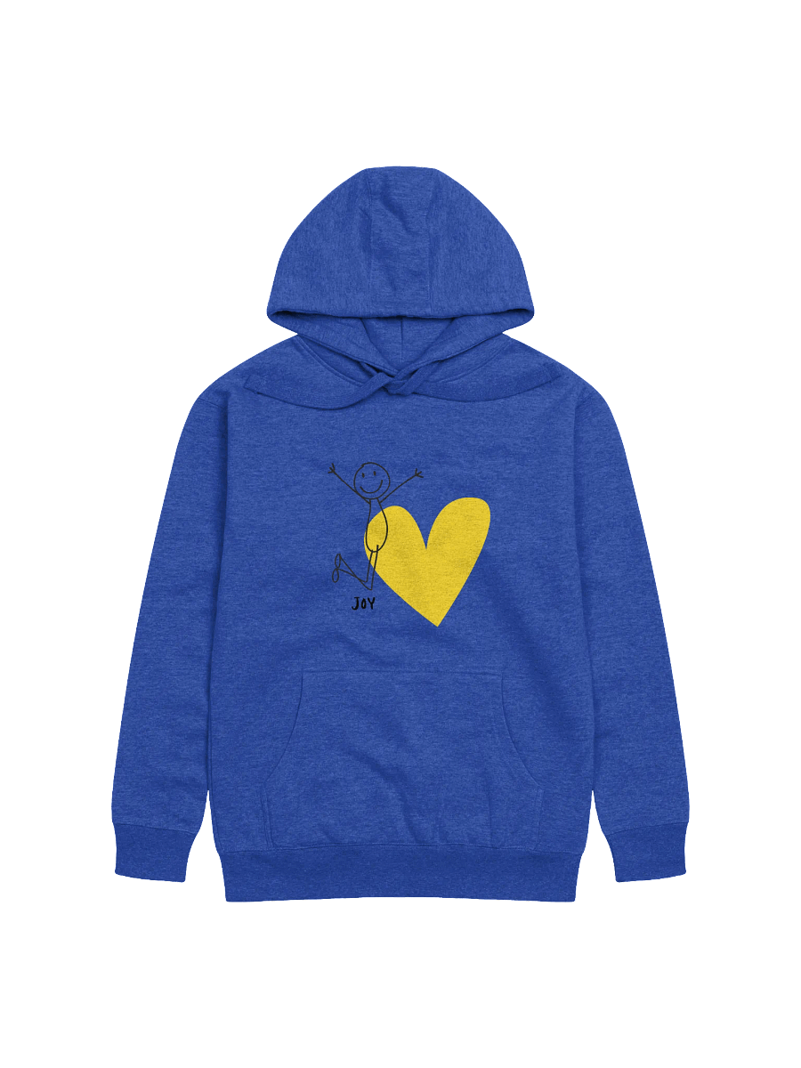 Joyful Jumping Heart Unisex Hoodie product image (1)