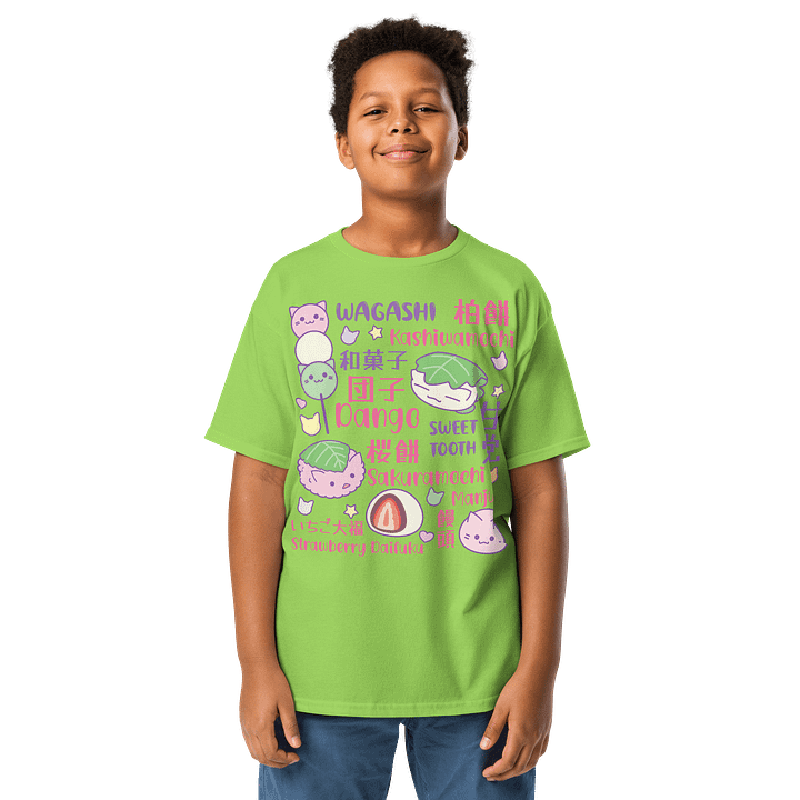 SWEET TOOTH (Japanese Confectionery)- Unisex Youth Heavyweight T-shirt product image (1)