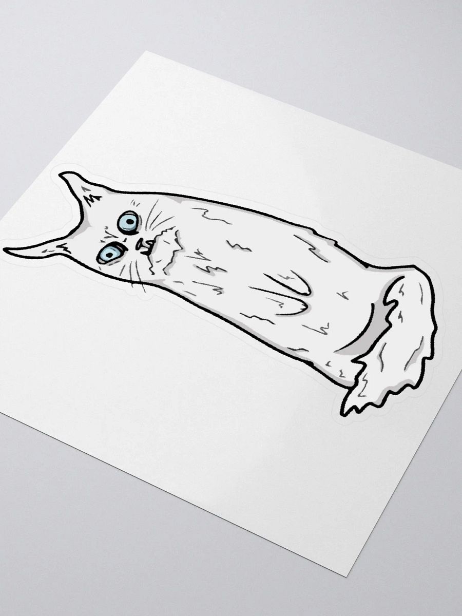WEIRD FUCKIN CAT STICKER product image (3)