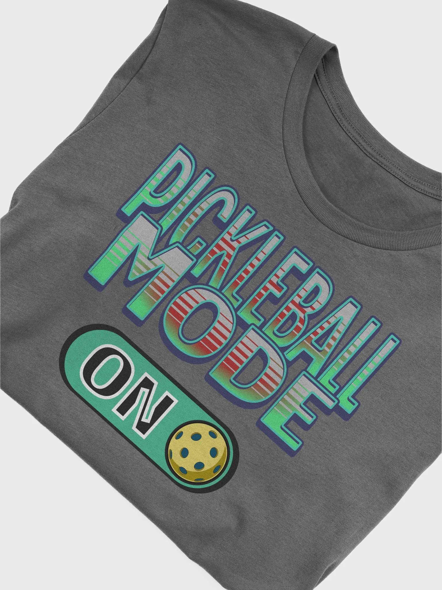 Pickleball Mode On Retro T-Shirt product image (3)