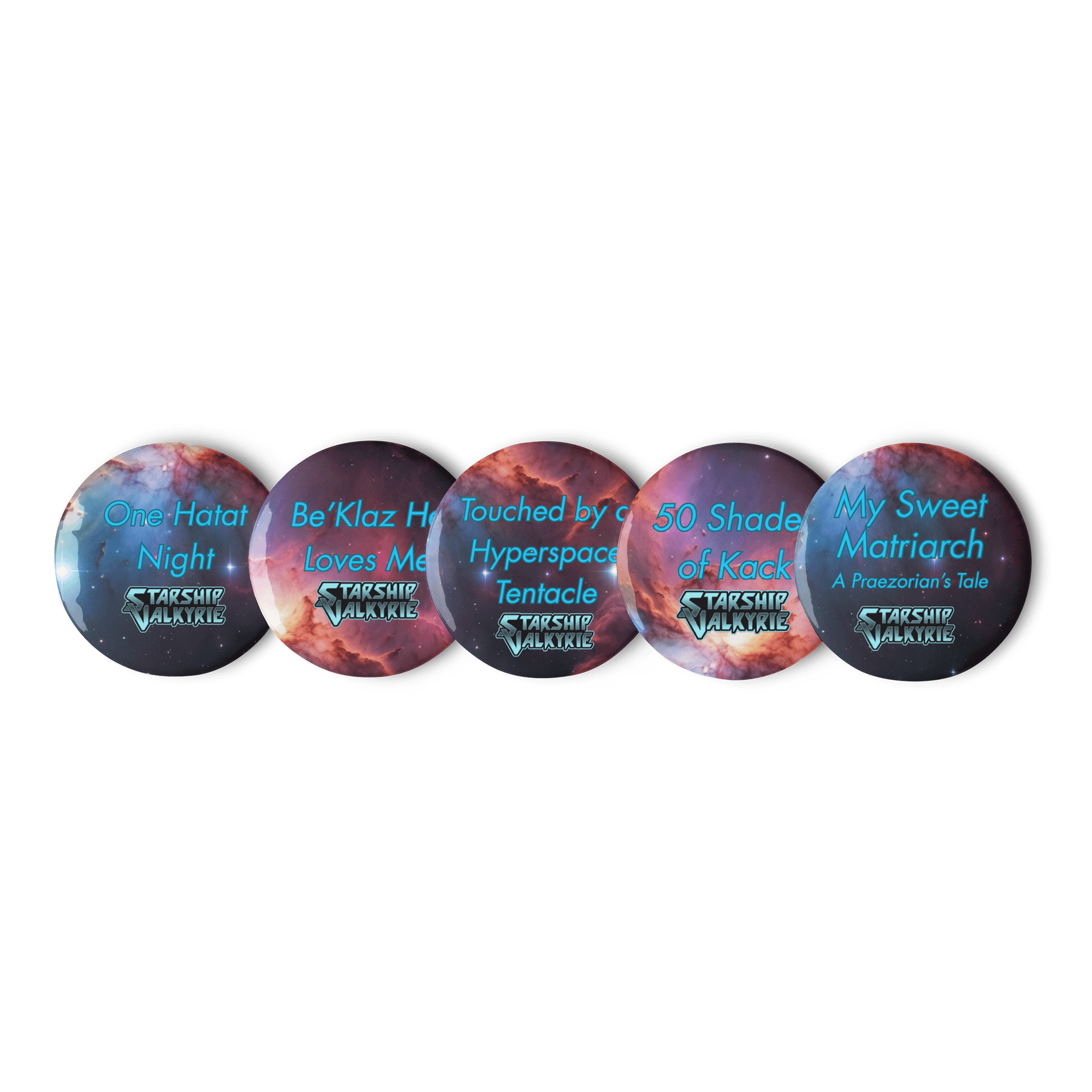 Starship Valkyrie Battle Buttons (Romance Collection) product image (1)