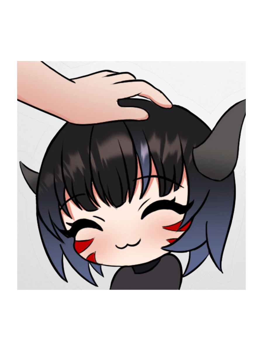 Oni Headpats Stickers product image (1)