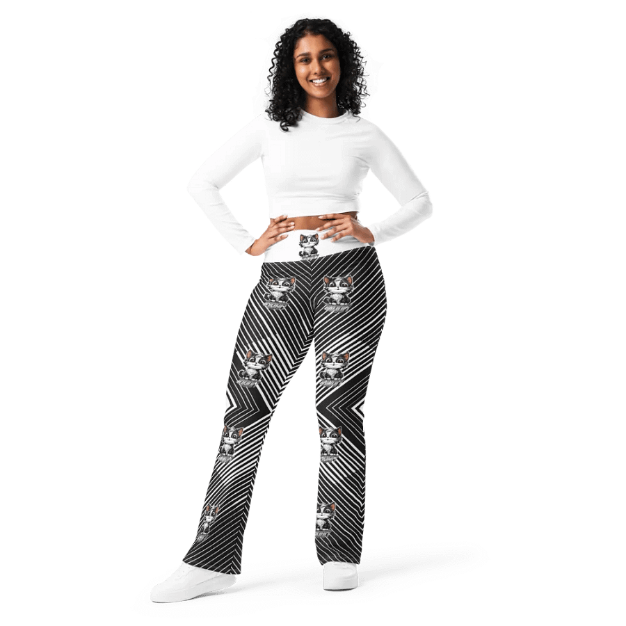 Buddy All-Over Print Flare Leggings product image (8)