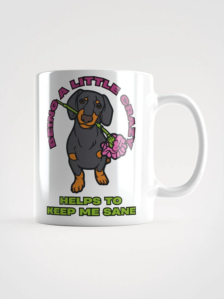 Crazy Dachshund Delight Mug product image (1)