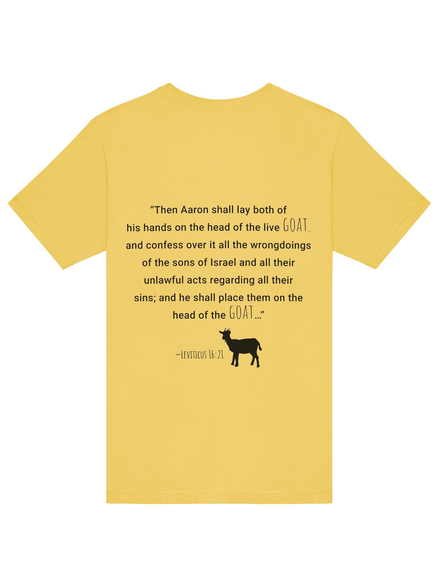 Jesus is the G.O.A.T. T-Shirt (Light Colors) product image (6)