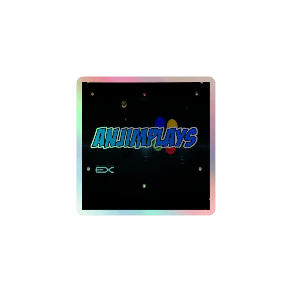 AnjimPlays Holo Sticker product image (1)