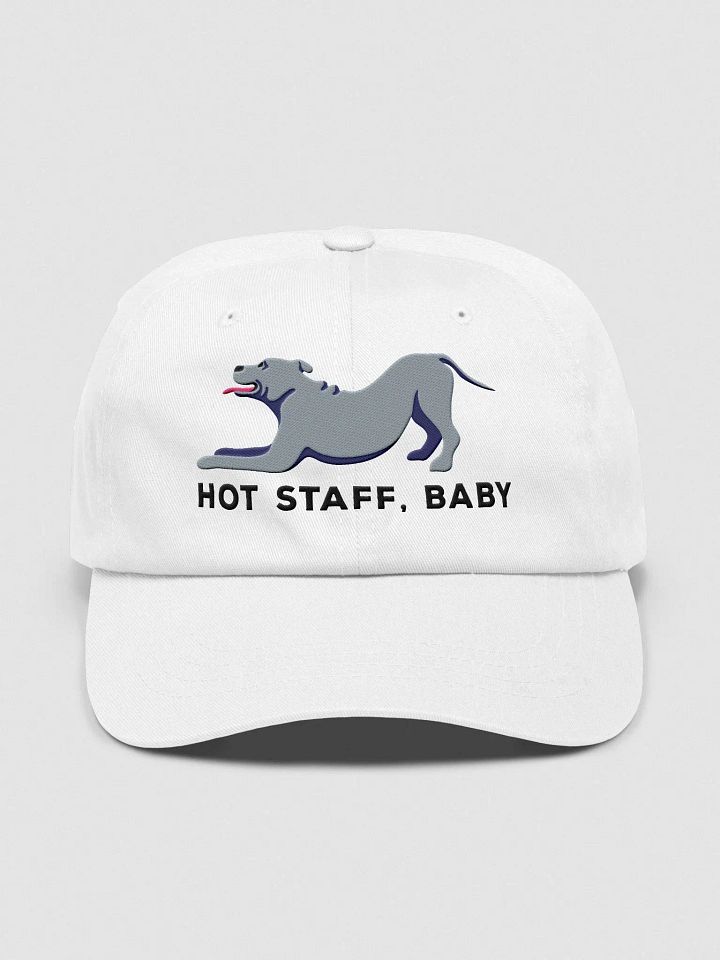 Hot Staff, Baby Classic Dad Hat(Embroidered) of a Staffordshire Terrier(Blue) product image (41)