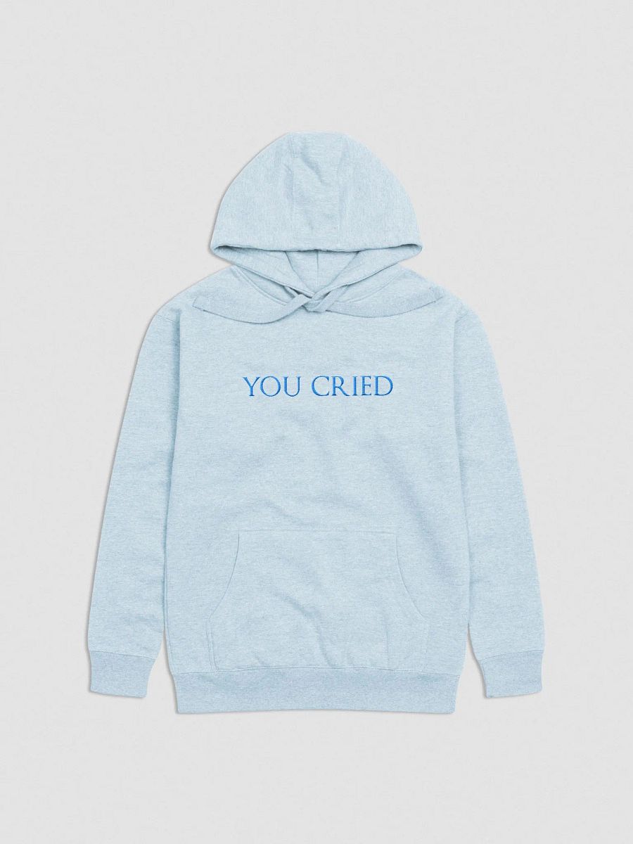YOU CRIED Embroidered Hoodie product image (5)