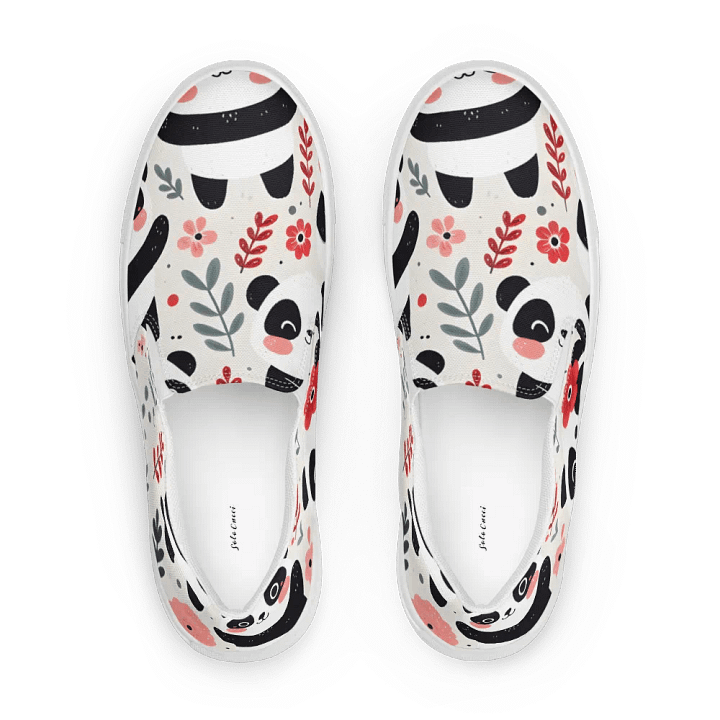 Panda Delight Slip-Ons product image (2)