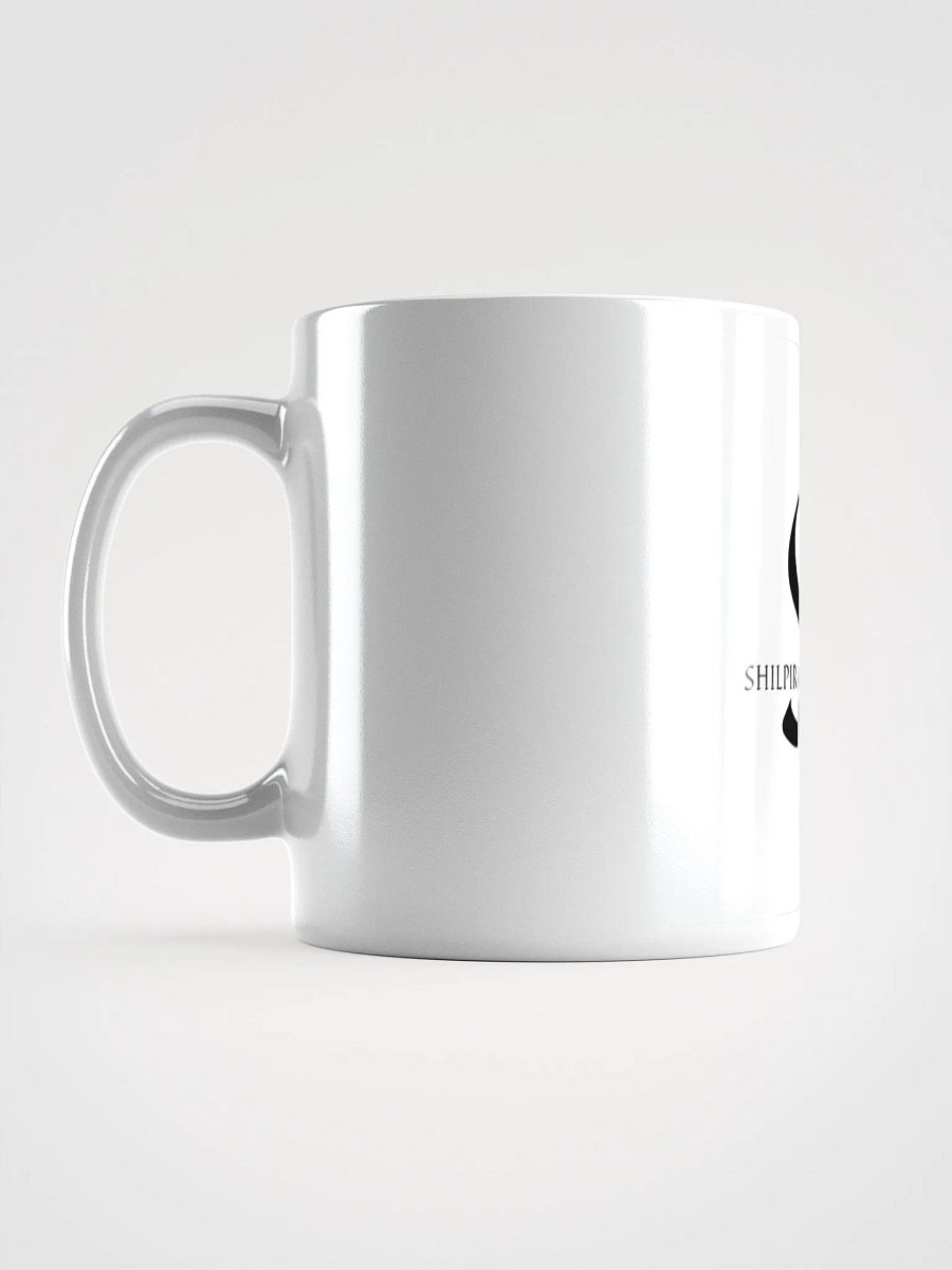 Symmetrical SG Logo White Glossy Mug product image (6)