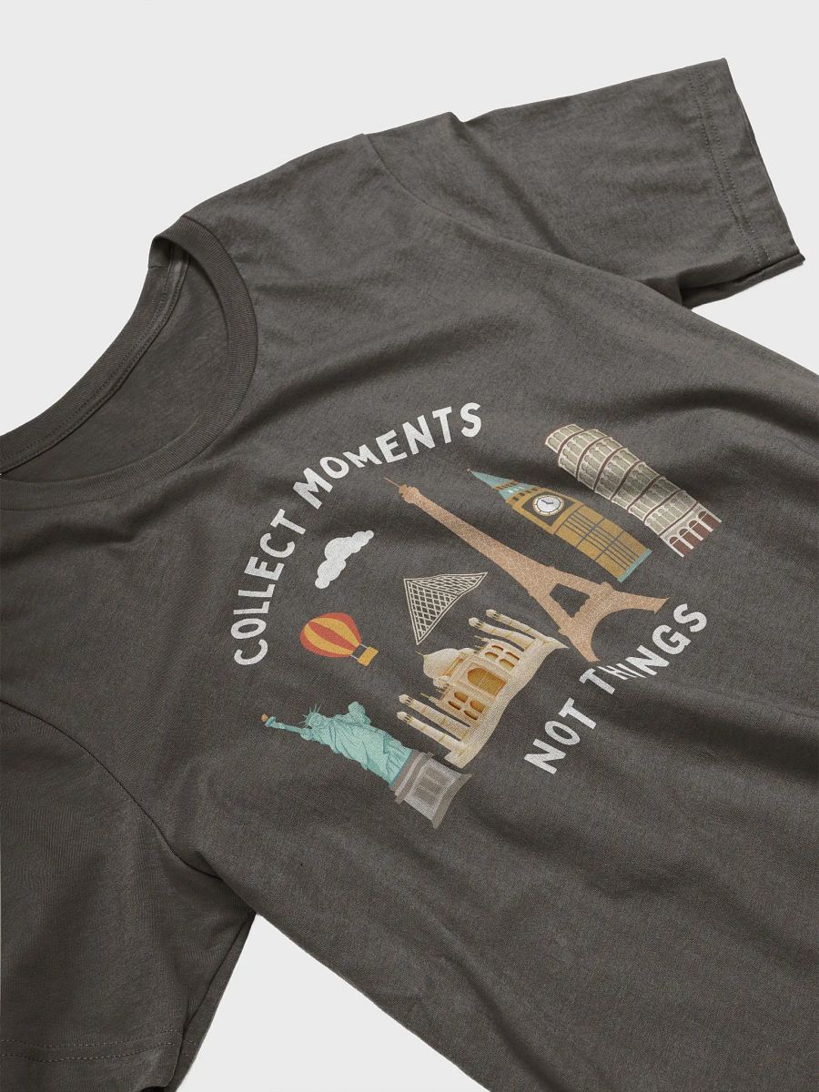 Collect Moments Not Things World Landmarks World Wonders Collage T-Shirt product image (3)