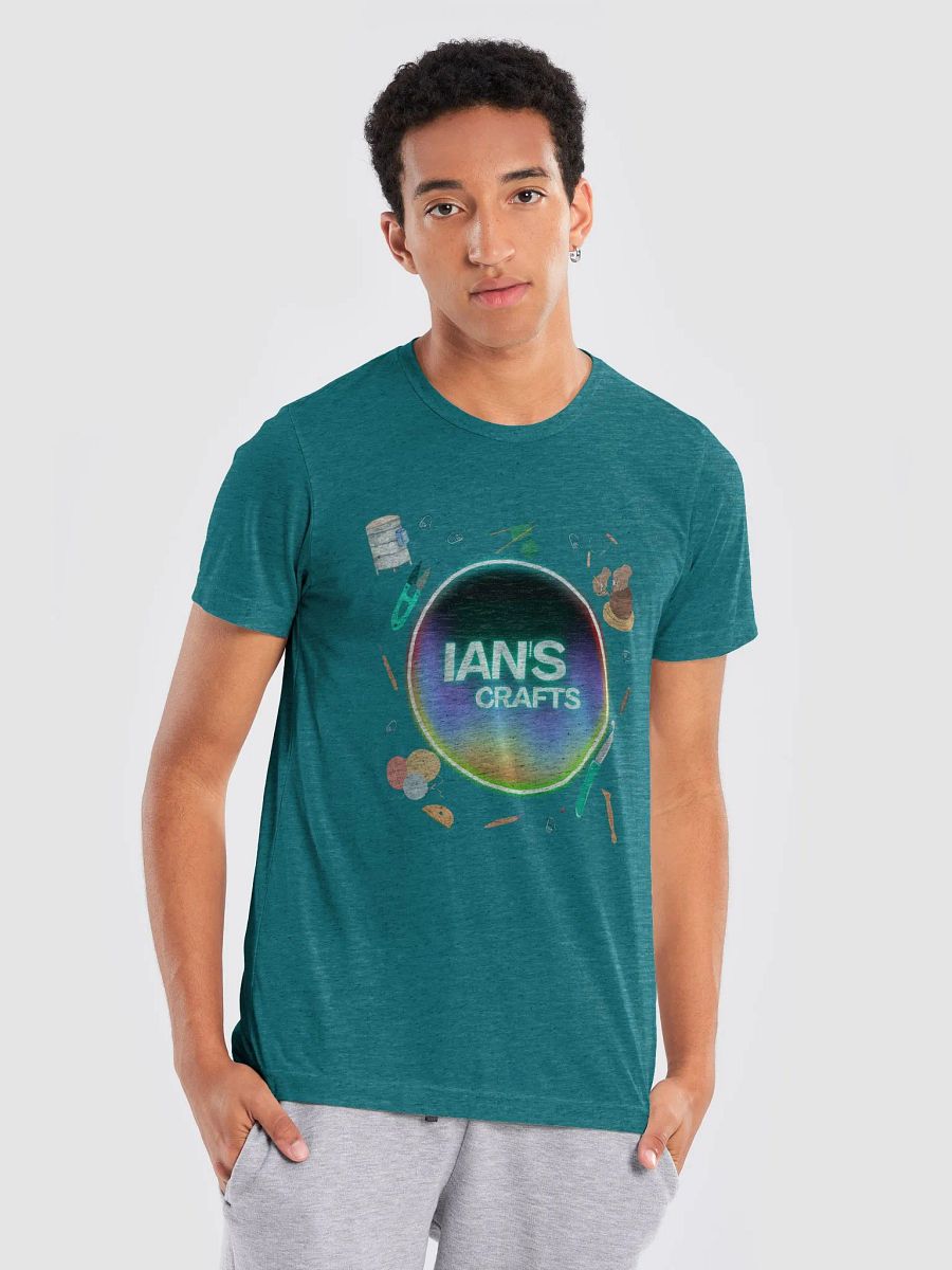 Ian's Crafts Logo Triblend Short Sleeve T-Shirt product image (52)