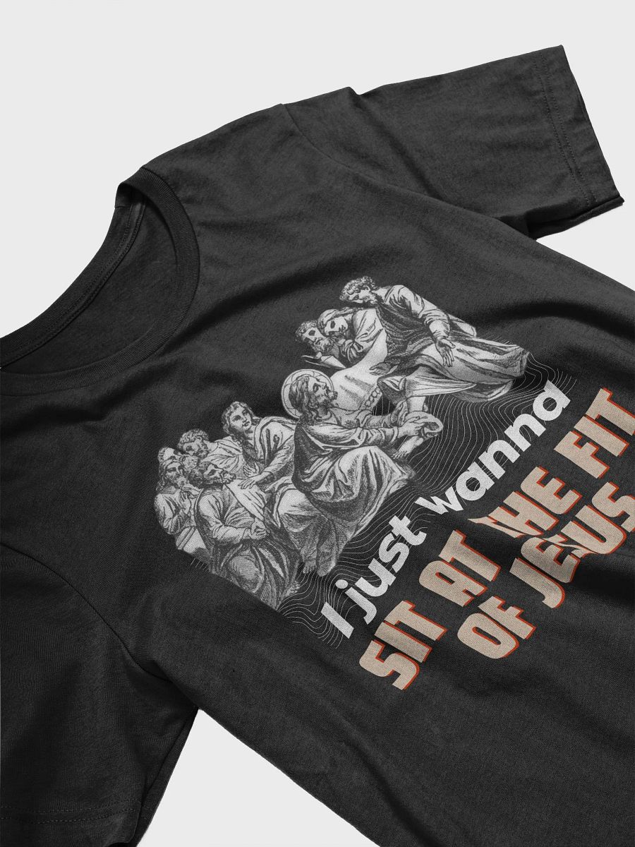 I just wanna sit at the feet of jesus Unisex Tee product image (5)