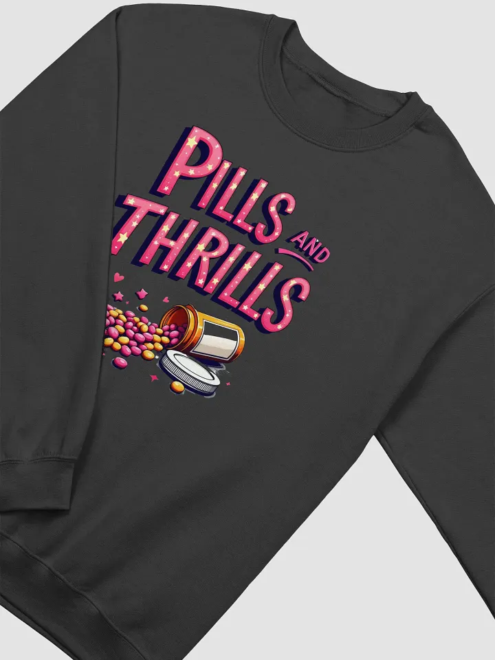 Pills and Thrills Crewneck Sweatshirt product image (17)