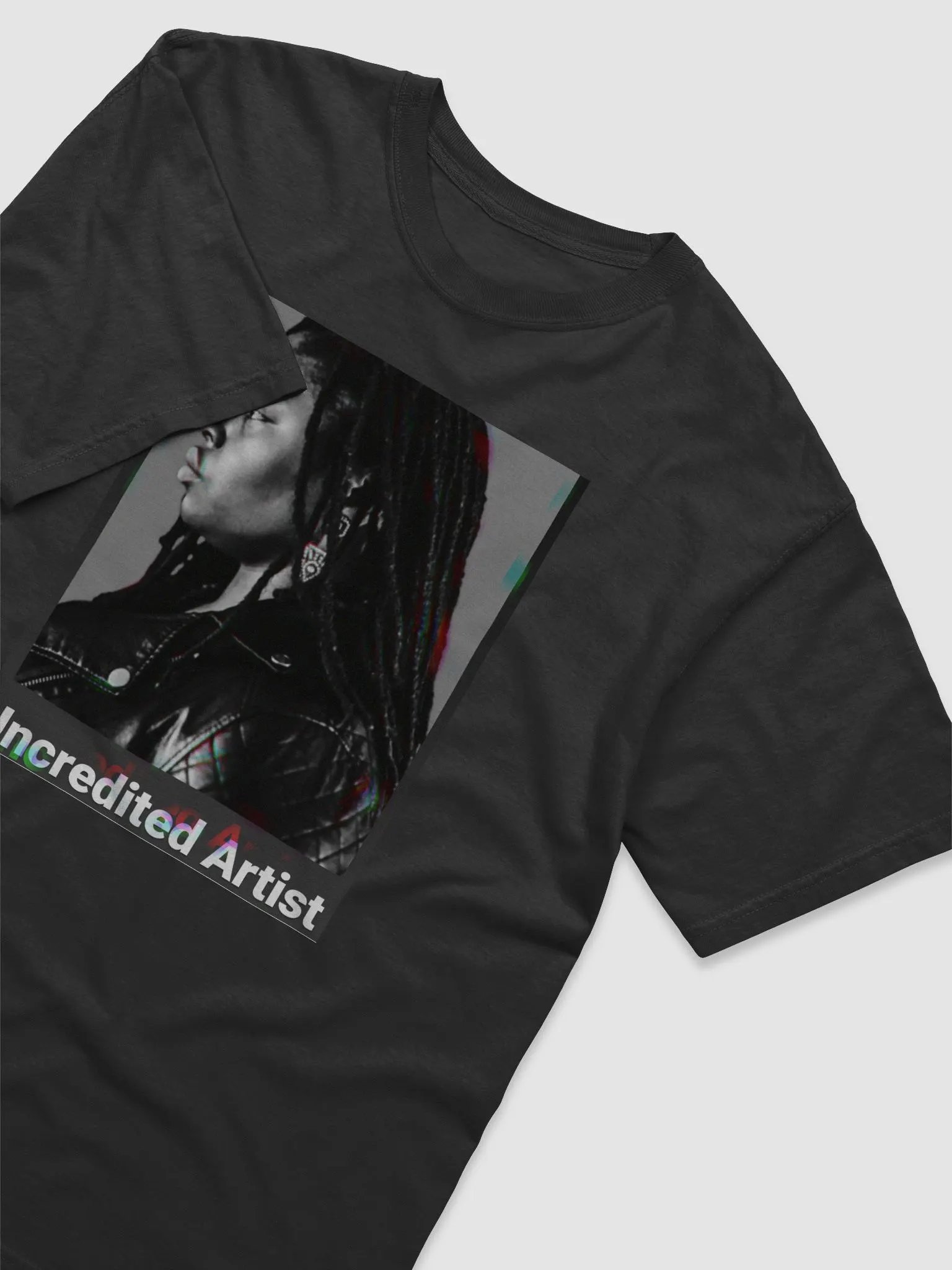 Uncredited Artist Short Sleeve Black Tshirt product image (3)