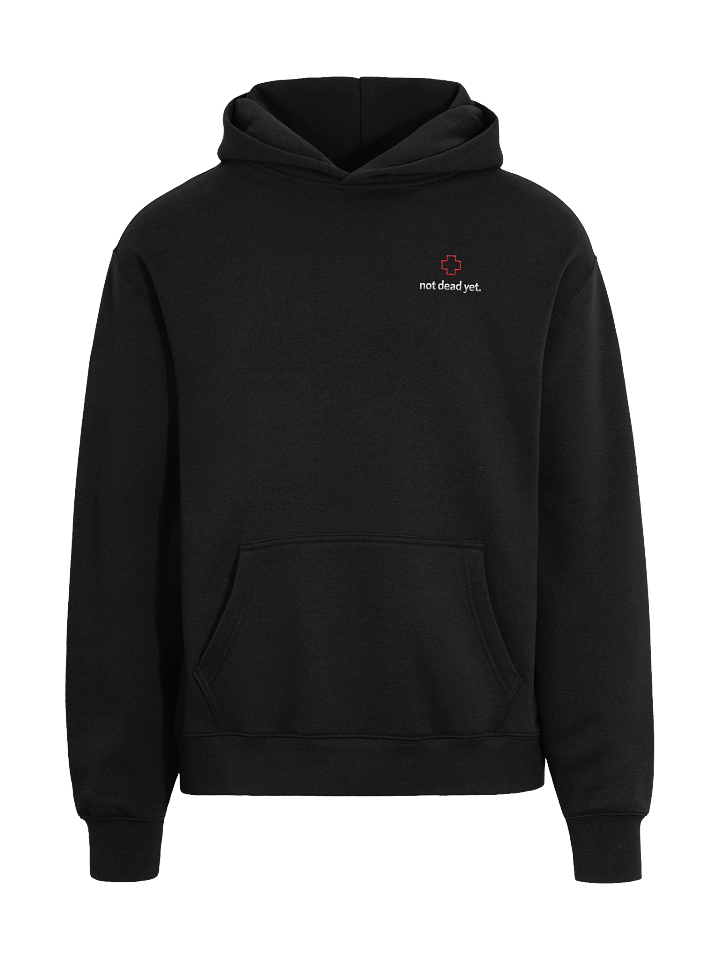 Not Dead Yet Embroidered Hoodie product image (1)