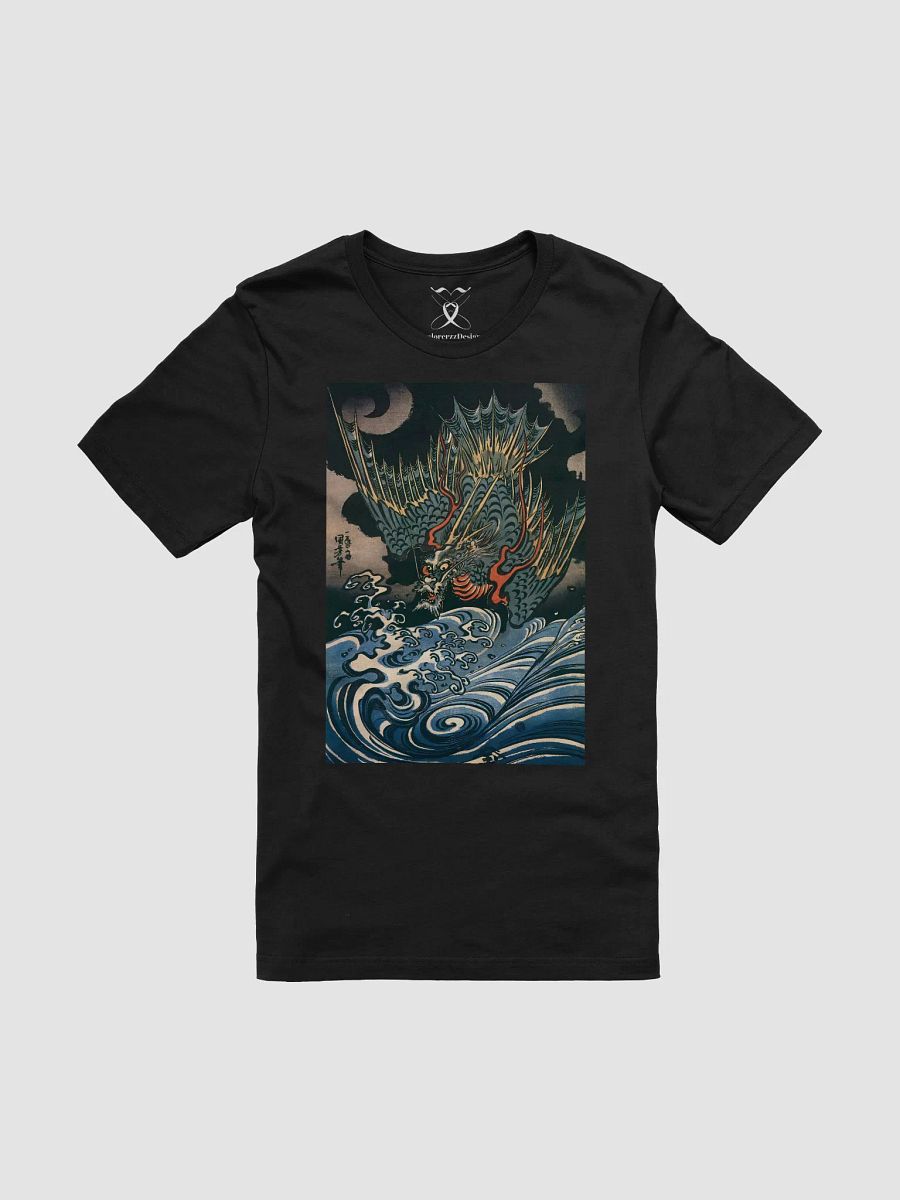 Flying Dragon Print Bella+Canvas Unisex Supersoft T-Shirt product image (7)