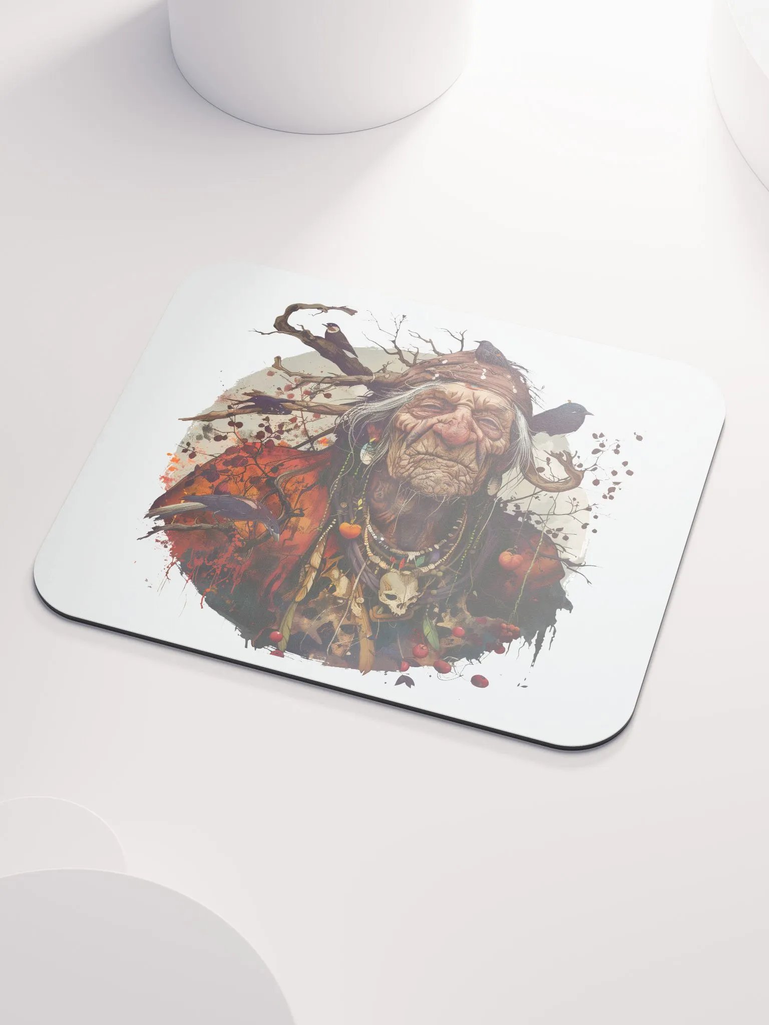 Baba Yaga - The Bad Witch of Slavic Folklore Mouse Pad product image (3)