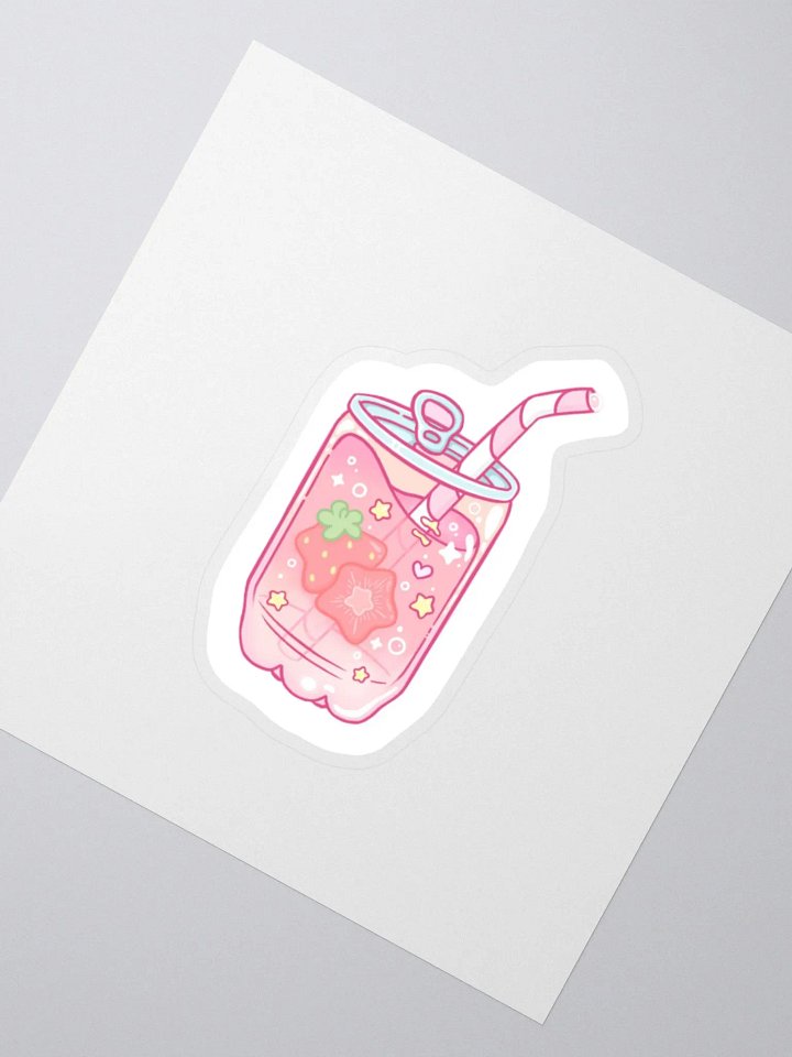 Starberry Soda Vinyl Sticker♡ product image (6)