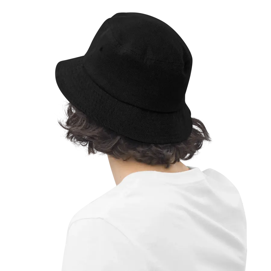 Quirky Skull Denim Bucket Hat product image (8)