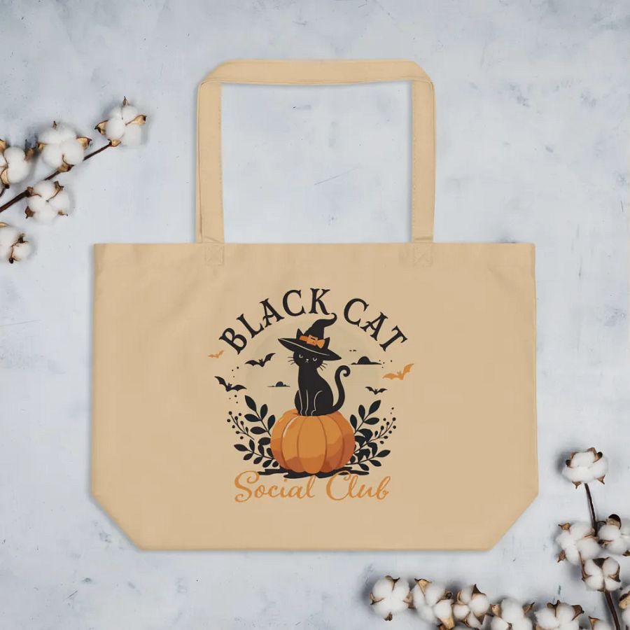 Witchy Black Cat Tote Bag product image (3)