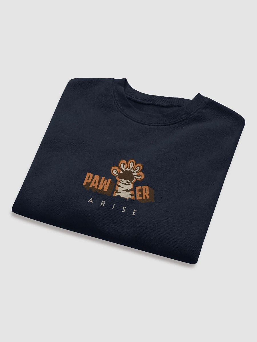 Paw - er Arise Animal Trendy Crop Sweatshirt product image (6)