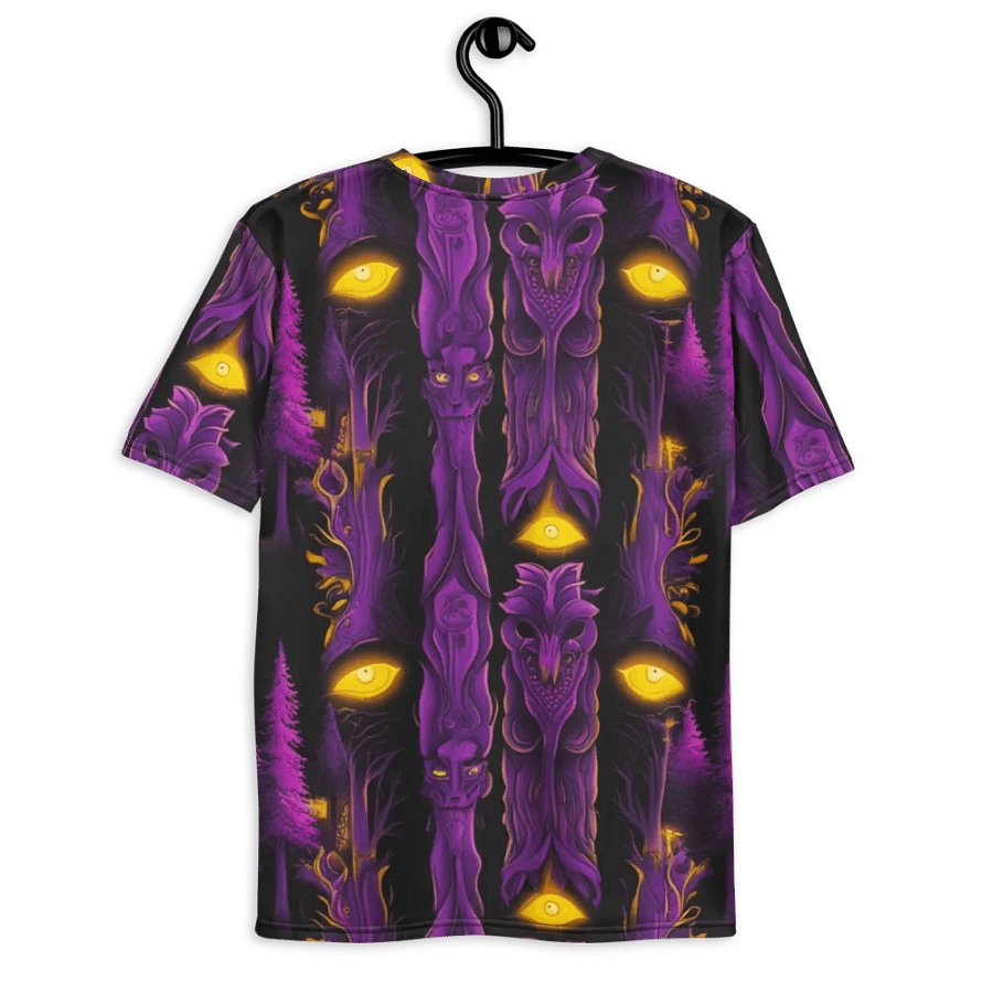 Haunted Forest Glowing Eyes T Shirt product image (9)